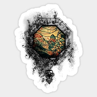 Relic • Black Mold Stained Glass Sticker